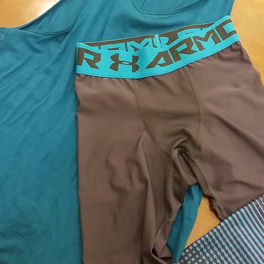 Under Armour HeatGear Graphic 3/4 Leggings